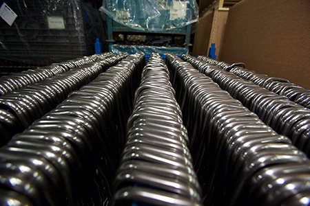 Burnishing of metal parts